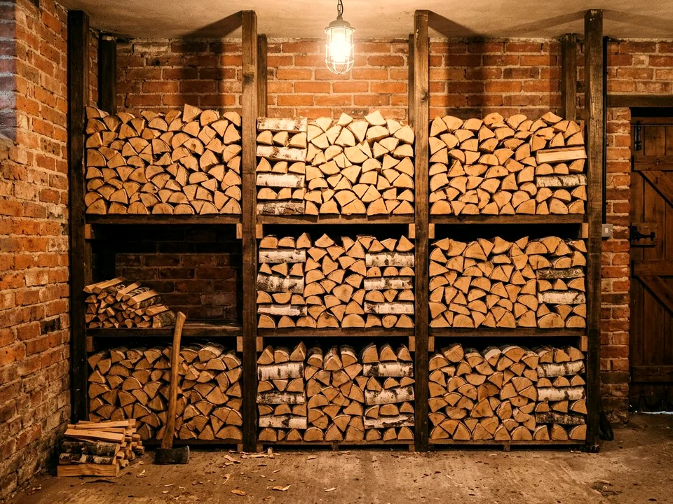 Круговая поленница holzhausen, Демихово, улица Сосновая, 2